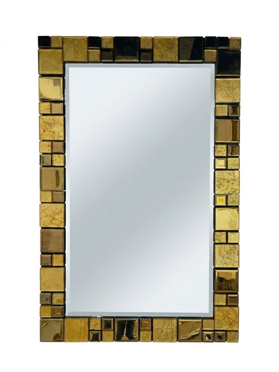 SP STONE MIRROR RAHIM GOLDEN